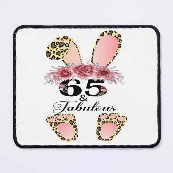 Item preview, 65 & Fabulous 65 Year Old Vintage Floral 1957 65th Birthday Gift designed and sold by xteamdesign.