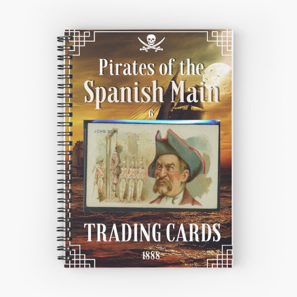 Item preview, Pirates of the Spanish Main Trading Cards 1888 - 06 John Now designed and sold by TeaMugPhrases.