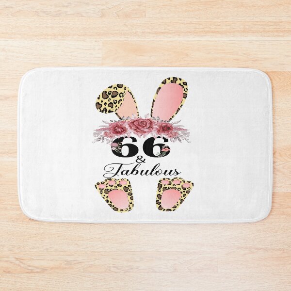 Item preview, 66 & Fabulous 66 Year Old Vintage Floral 1956 66th Birthday Gift designed and sold by xteamdesign.