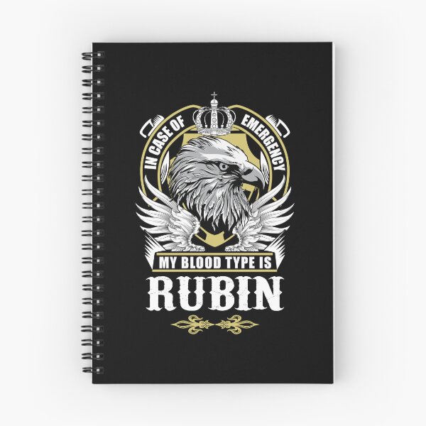 Item preview, Rubin Name T Shirt - In Case Of Emergency My Blood Type Is Rubin  Gift Item Tee designed and sold by alexandraf49.
