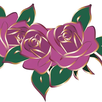 Artwork thumbnail, Purple Roses by Ashlison
