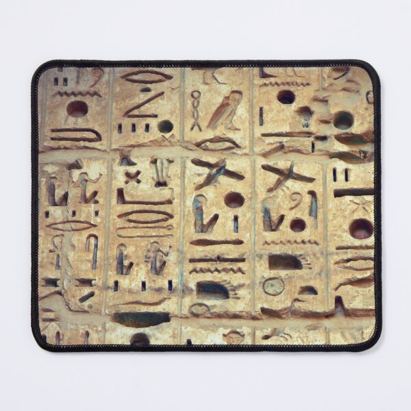 Item preview, Hieroglyphs, 1st Pylon, Mortuary Temple of Ramses III - Medinet Habu Luxor, West Bank designed and sold by art-of-egypt.