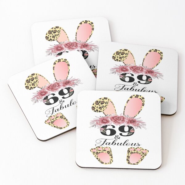 Item preview, 69 & Fabulous 69 Year Old Vintage Floral 1953 69th Birthday Gift designed and sold by xteamdesign.