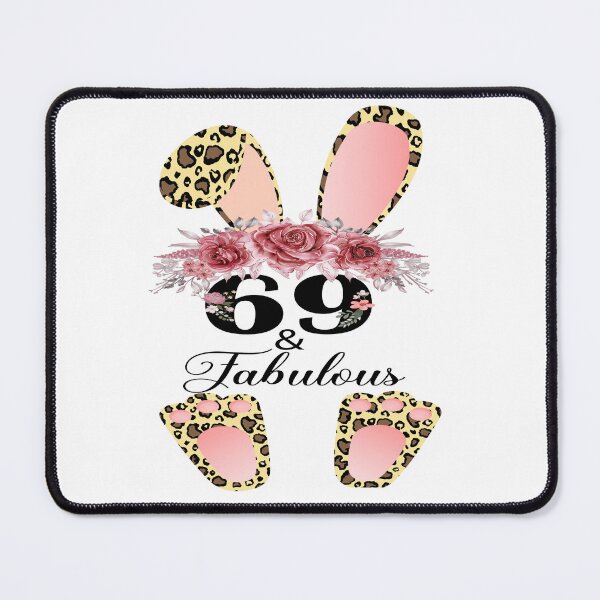 Item preview, 69 & Fabulous 69 Year Old Vintage Floral 1953 69th Birthday Gift designed and sold by xteamdesign.