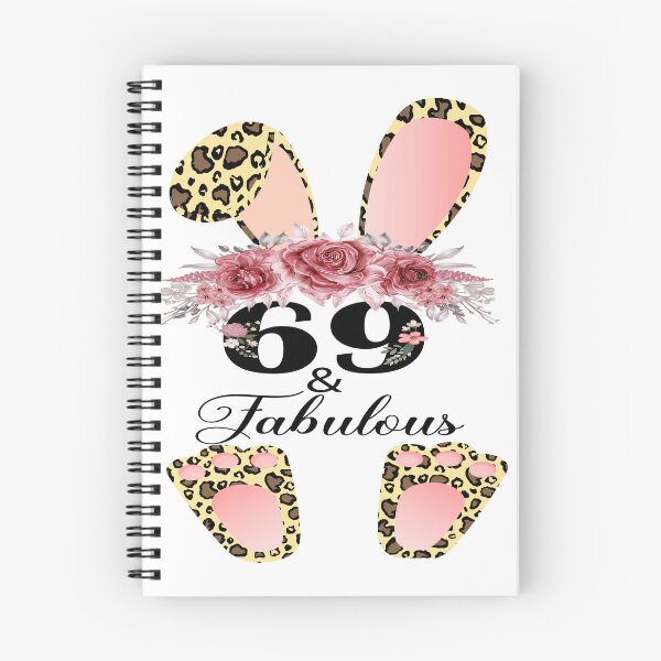 Item preview, 69 & Fabulous 69 Year Old Vintage Floral 1953 69th Birthday Gift designed and sold by xteamdesign.