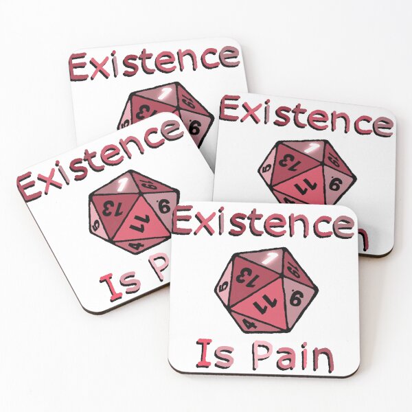 Item preview, Existence is Pain  designed and sold by Loso-Gem.