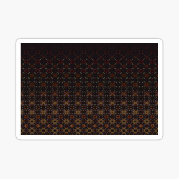 Tiered Pattern by Julie Everhart Sticker