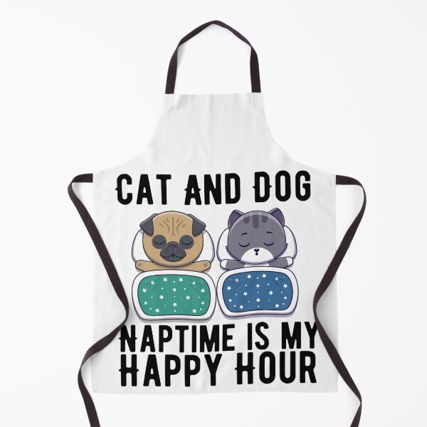 Item preview, Cat and dog naptime is my happy hour  designed and sold by Hoetoons.