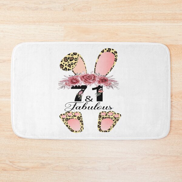 Item preview, 71 & Fabulous 71 Year Old Vintage Floral 1951 71st Birthday Gift designed and sold by xteamdesign.