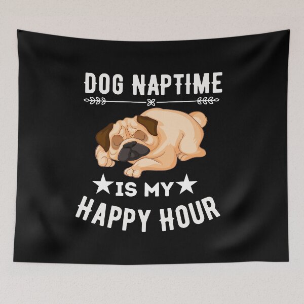 Item preview, Cat and dog naptime is my happy hour  designed and sold by Hoetoons.