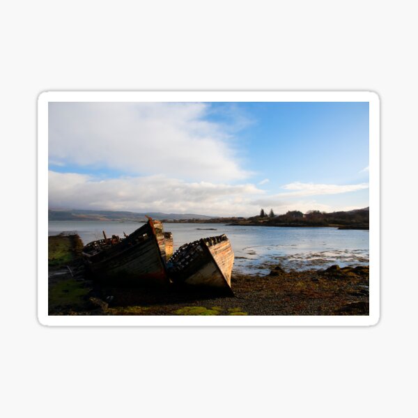 Item preview, Salen Fishing Boats, Isle of mull designed and sold by Graz-Photos.