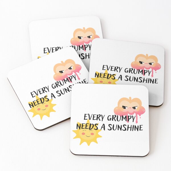 Item preview, Every Grumpy Needs A Sunshine designed and sold by marlynlove.