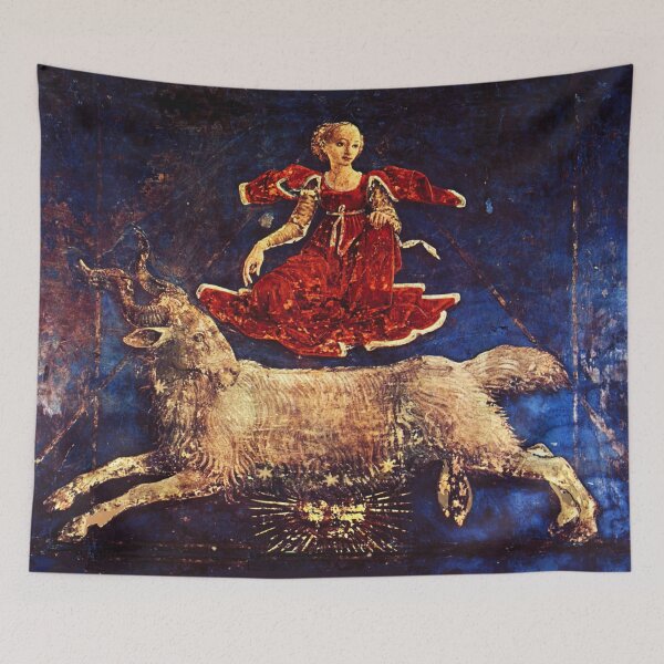 Item preview, ARIES. MONTH OF MARCH WITH PALLADE  Renaissance Frescoes  Ferrara designed and sold by BulganLumini.