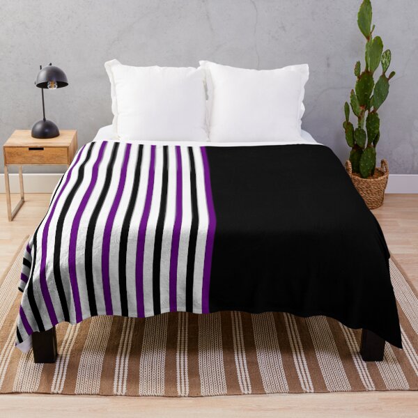 Item preview, Punk and Goth Fashion Spot DoubleBlack Purple Vertical designed and sold by LargeShop.