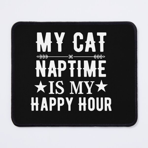 Item preview, Cat and dog naptime is my happy hour  designed and sold by Hoetoons.