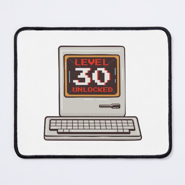 Item preview, 28 old pc level 30 unlocked - funny shirt for gaming lovers gaming video games controller gaming addict designed and sold by AitchDesigns.