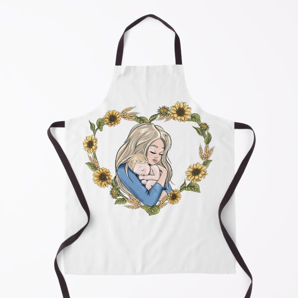 Item preview, Mother and Baby Cartoon Avatar Sunflowers designed and sold by CreativeBu.