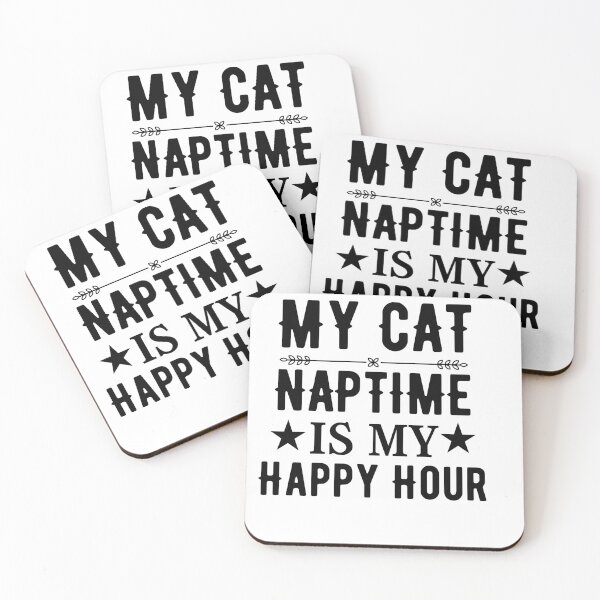 Item preview, Cat and dog naptime is my happy hour  designed and sold by Hoetoons.