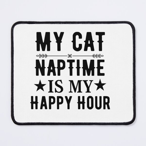 Item preview, Cat and dog naptime is my happy hour  designed and sold by Hoetoons.