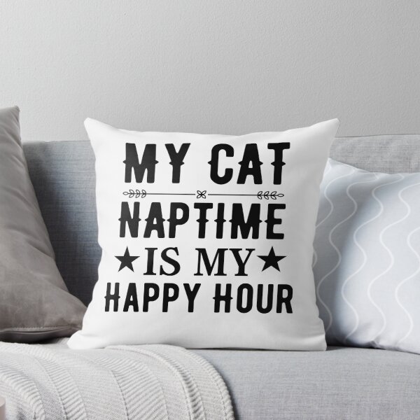 Item preview, Cat and dog naptime is my happy hour  designed and sold by Hoetoons.