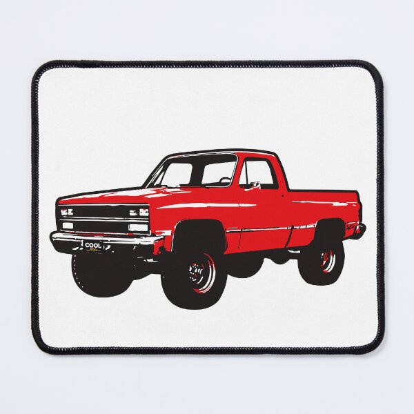 Item preview, Red 80s 4x4 C Truck designed and sold by CoolRide.