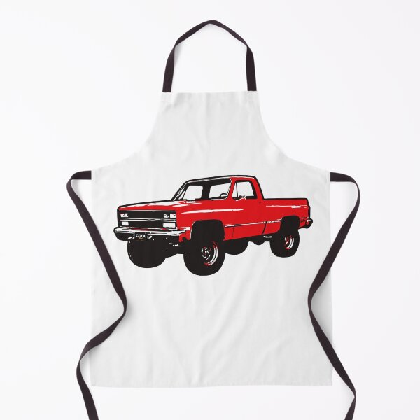 Item preview, Red 80s 4x4 C Truck designed and sold by CoolRide.