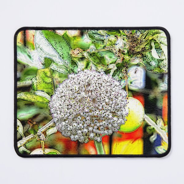 Item preview, A Gustav Klimt style Echinops flowers designed and sold by PicsByTony.
