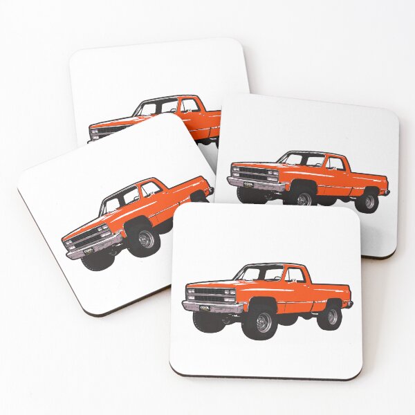 Item preview, Orange 80s 4x4 C Truck designed and sold by CoolRide.