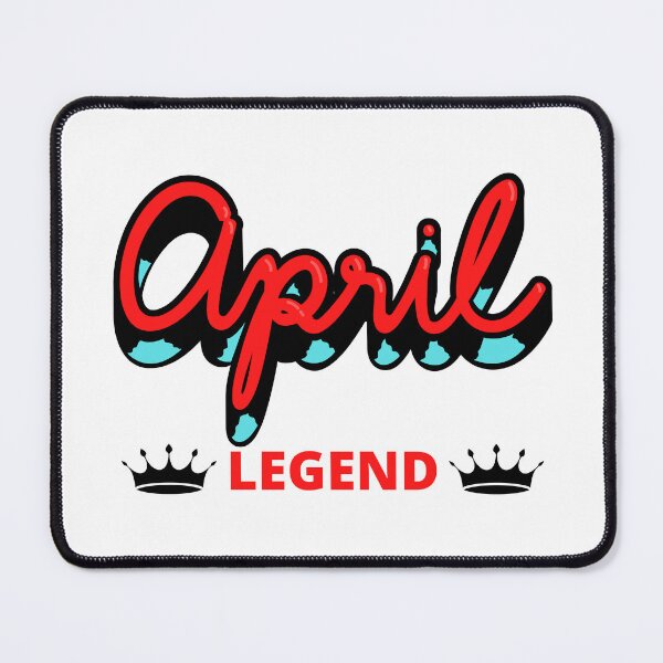 Item preview, legends are born in april designed and sold by madraso.