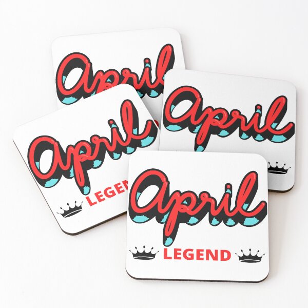 Item preview, legends are born in april designed and sold by madraso.