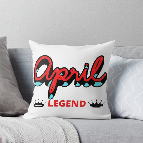 Item preview, legends are born in april designed and sold by madraso.