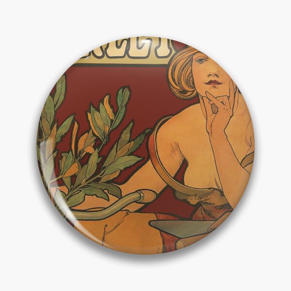 Item preview, Waverly Cycles by Alphonse Mucha - Vintage Art designed and sold by RickE.