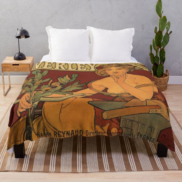 Item preview, Waverly Cycles by Alphonse Mucha - Vintage Art designed and sold by RickE.