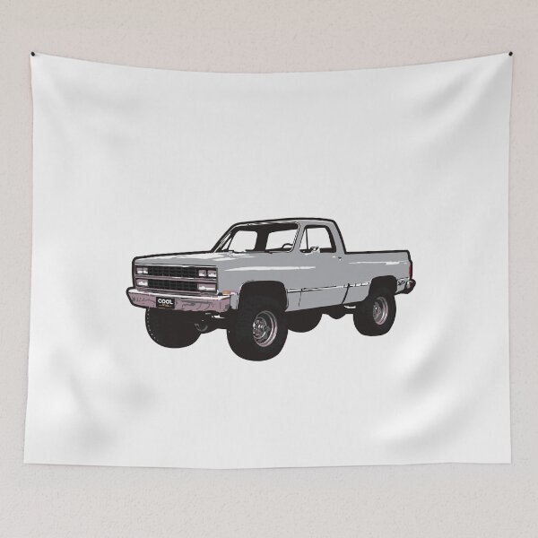 Item preview, Grey 80s 4x4 C Truck designed and sold by CoolRide.