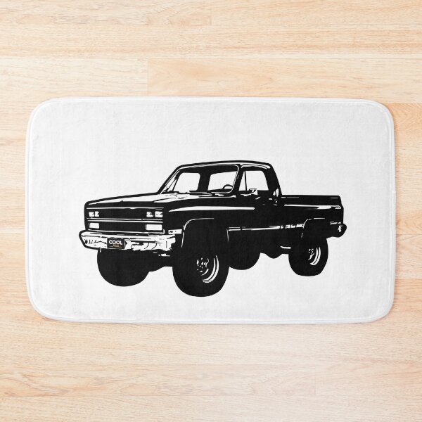 Item preview, Black 80s 4x4 C Truck designed and sold by CoolRide.