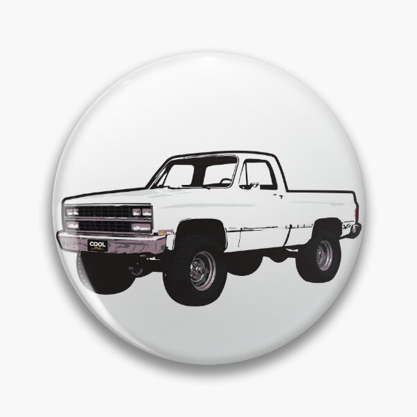 Item preview, White 80s 4x4 C Truck designed and sold by CoolRide.
