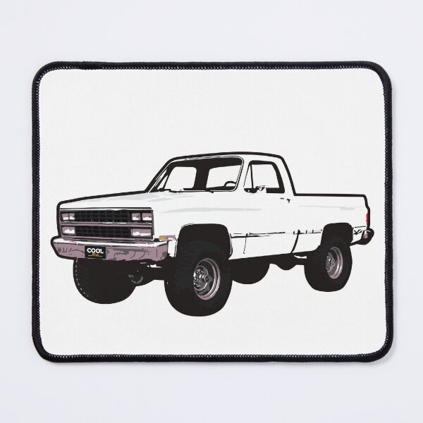 Item preview, White 80s 4x4 C Truck designed and sold by CoolRide.