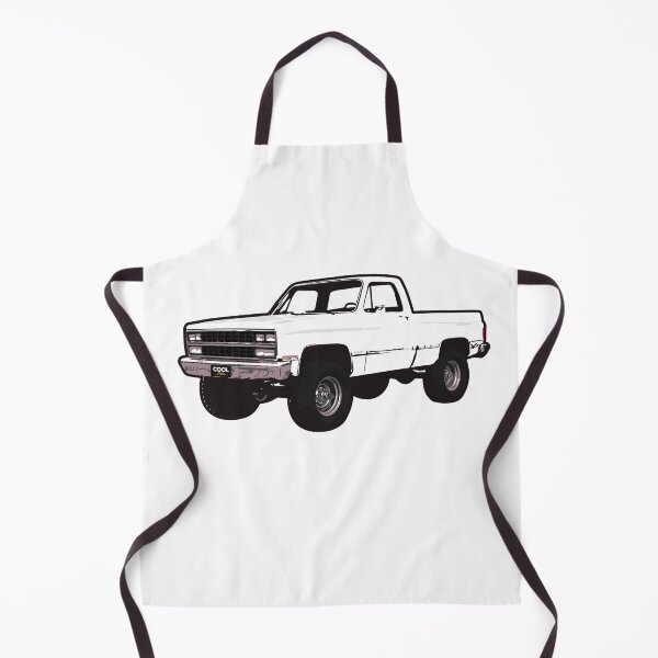 Item preview, White 80s 4x4 C Truck designed and sold by CoolRide.
