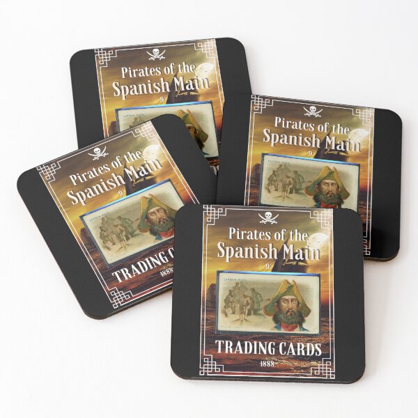 Item preview, Pirates of the Spanish Main Trading Cards 1888 - 09 Captain Kidd designed and sold by TeaMugPhrases.