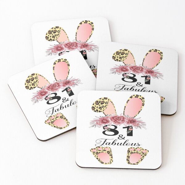 Item preview, 81 & Fabulous 81 Year Old Vintage Floral 1941 81st Birthday Gift designed and sold by xteamdesign.