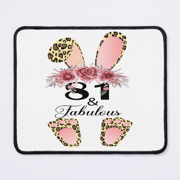 Item preview, 81 & Fabulous 81 Year Old Vintage Floral 1941 81st Birthday Gift designed and sold by xteamdesign.