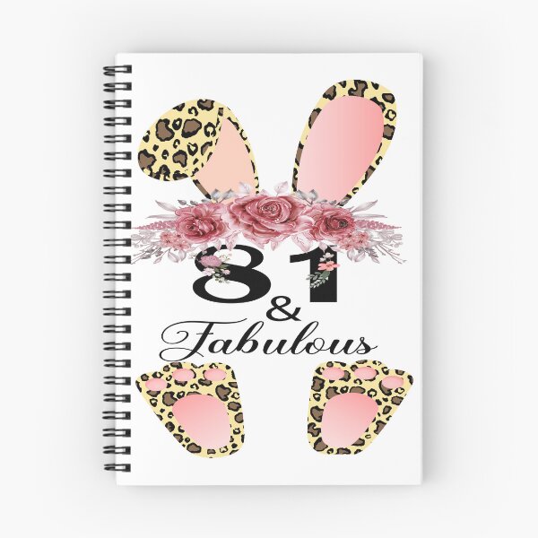 Item preview, 81 & Fabulous 81 Year Old Vintage Floral 1941 81st Birthday Gift designed and sold by xteamdesign.