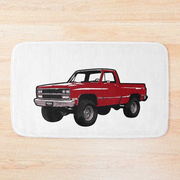 Item preview, Deep Red 80s 4x4 C Truck designed and sold by CoolRide.