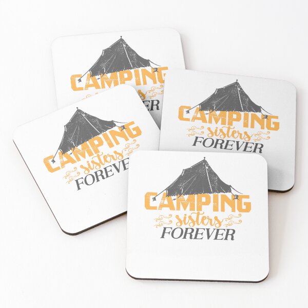 Item preview, camping sisters forever designed and sold by wildTrack---.