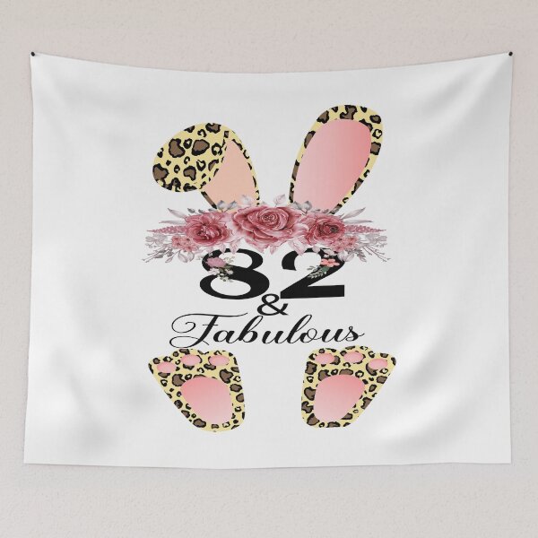 Item preview, 82 & Fabulous 82 Year Old Vintage Floral 1940 82nd Birthday Gift designed and sold by xteamdesign.