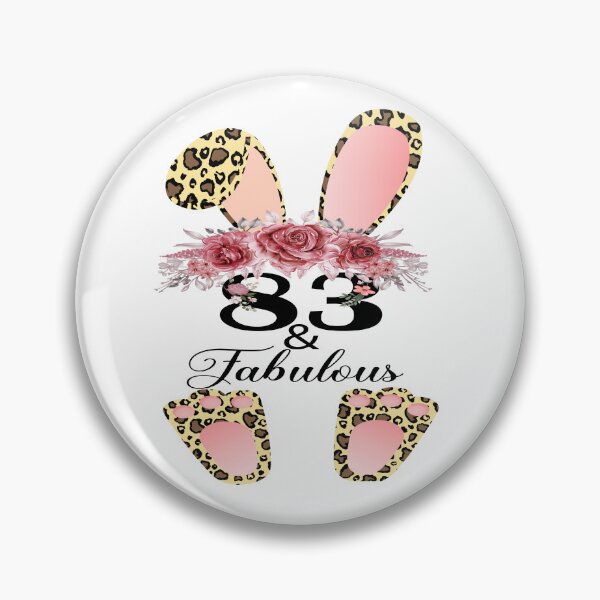 Item preview, 83 & Fabulous 83 Year Old Vintage Floral 1939 83rd Birthday Gift designed and sold by xteamdesign.