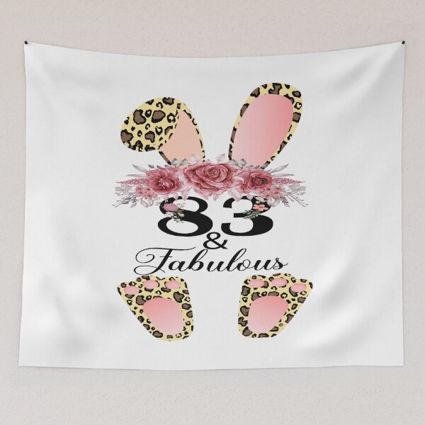 Item preview, 83 & Fabulous 83 Year Old Vintage Floral 1939 83rd Birthday Gift designed and sold by xteamdesign.