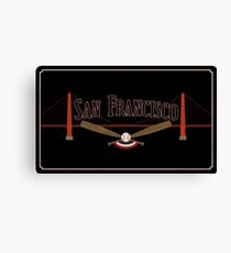 San Francisco Baseball Canvas Print