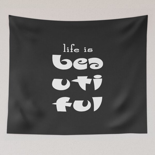 Item preview, Christian Design - Life is Beautiful designed and sold by simplydesignart.