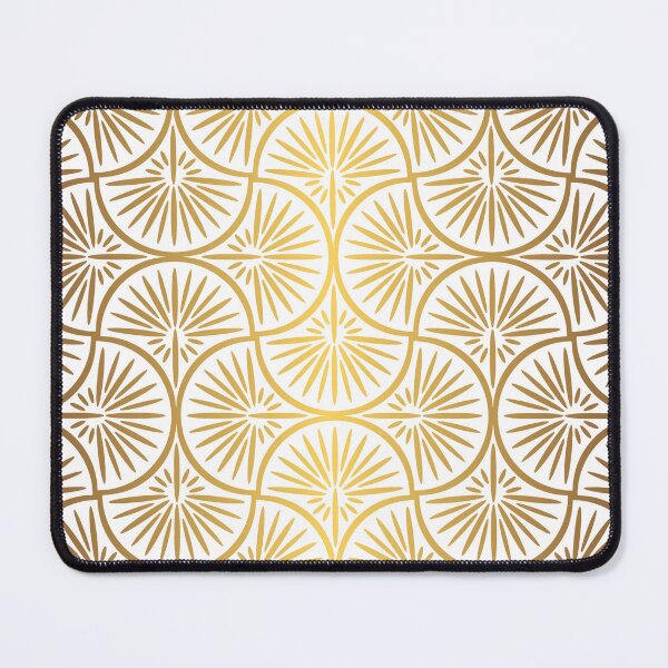 Item preview, Art Deco Pattern Golden Minimalist Lines  designed and sold by Vic Torys ☆.